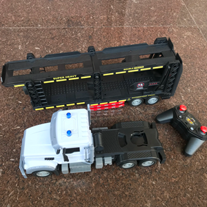 ماشین کنترلی تریلی خودرو بر بزرگ Remote Control TRANSPORT TRUCK مقیاس 1:24_اسباب بازی
